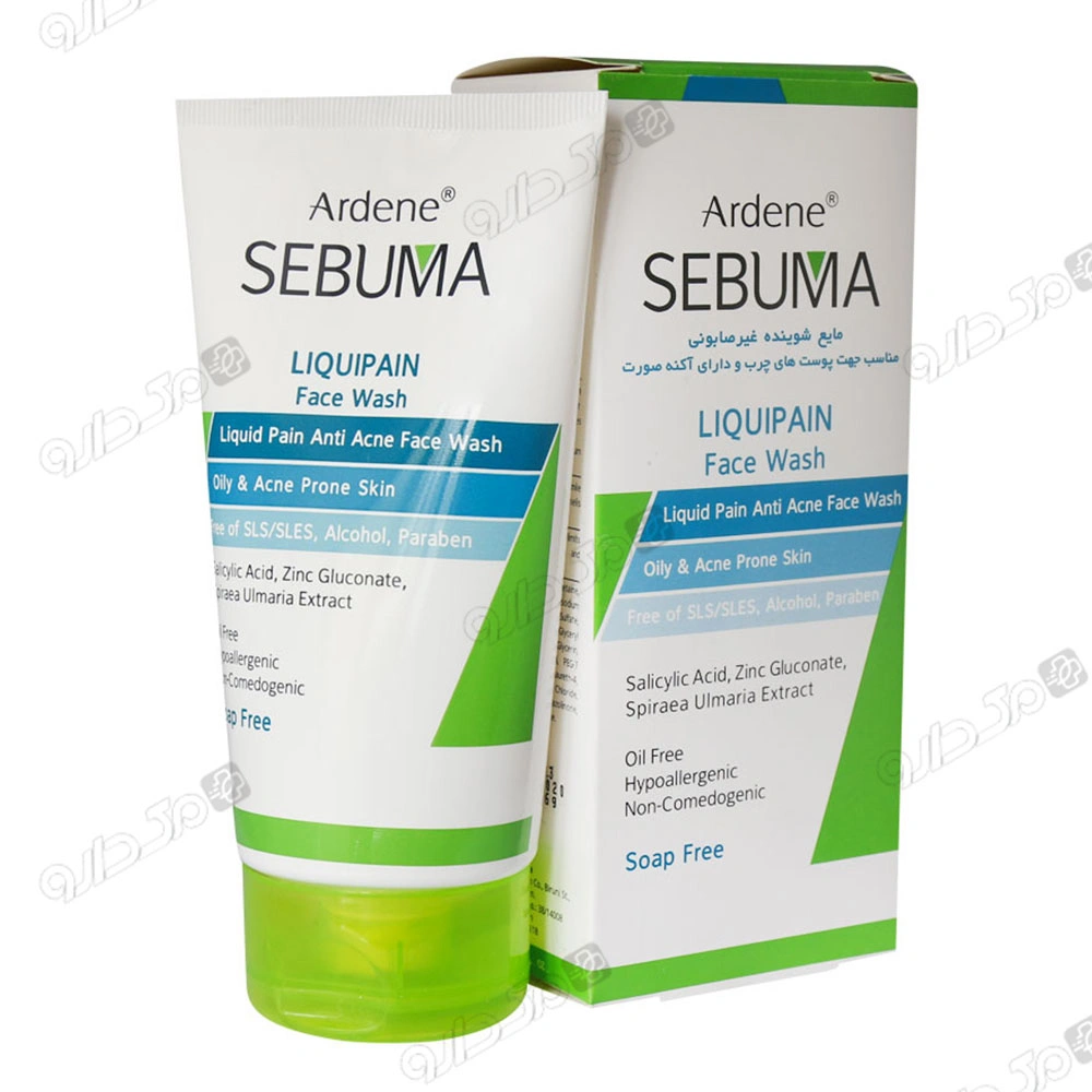مایع شوینده غیر صابونی صورت سبوما آردن